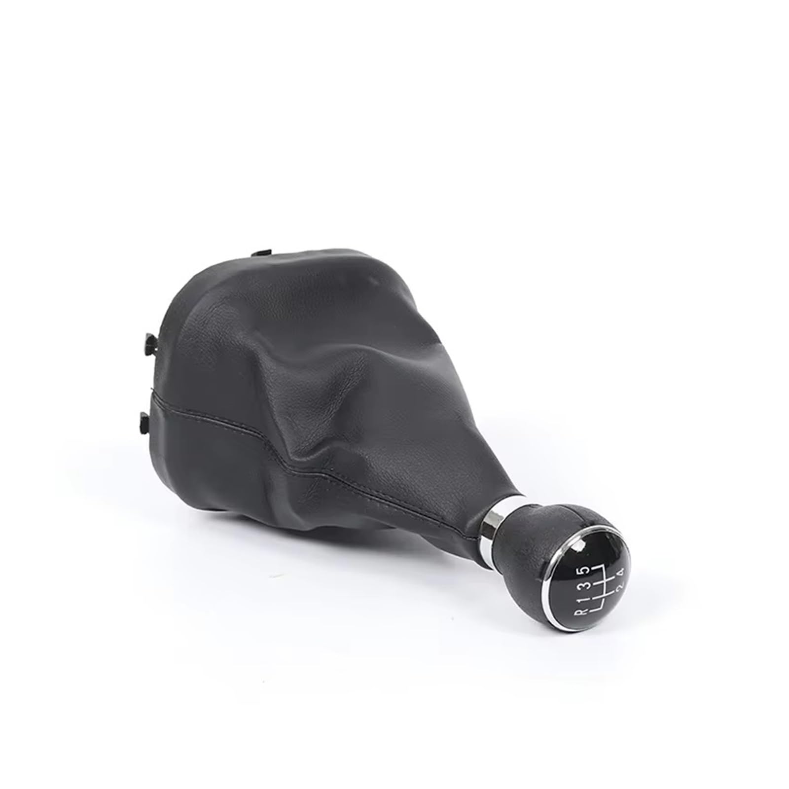 XKOEHXJ Car Gear Shift Knob for VW for Touran I for Caddy III 2004-2015 5/6 Speed Gaiter Boot Cover Gear Shift Knob Gearbox Boot Cover(5 Speed)
