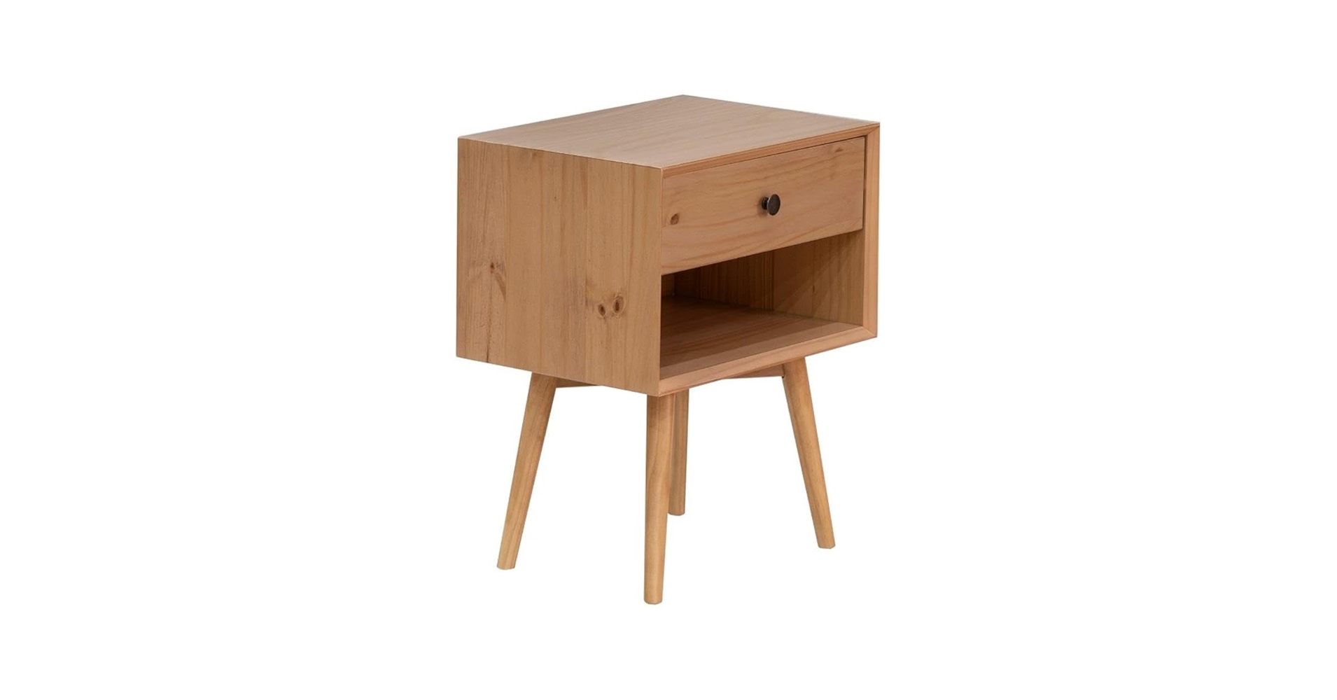 ナイト Amazon.com: Walker Edison Mid Century Modern 1-Drawer