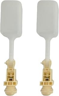 Qianly 2x Válvula 1/2'' 3/4'' Acessórios Ajustáveis Prático Reparo de Reposição Flutuante de Água Válvula Esfera Esfera Flutuante para Aquicultura, DN15, Tamanho real