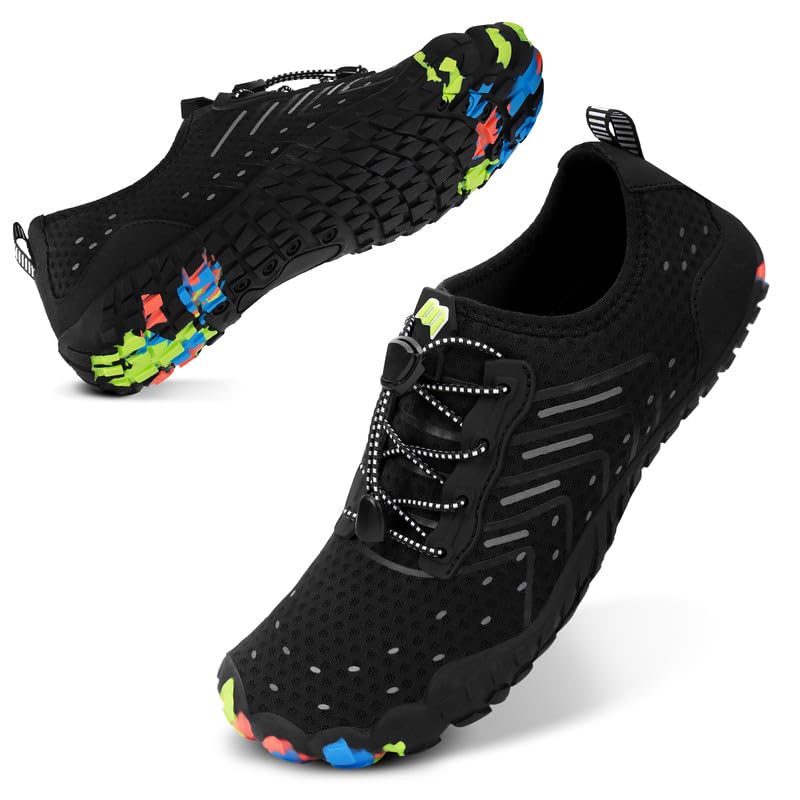 Water Shoes for Women Men Quick-Dry Barefoot Shoes Breathable Aqua Socks for Swim Beach River Pool...