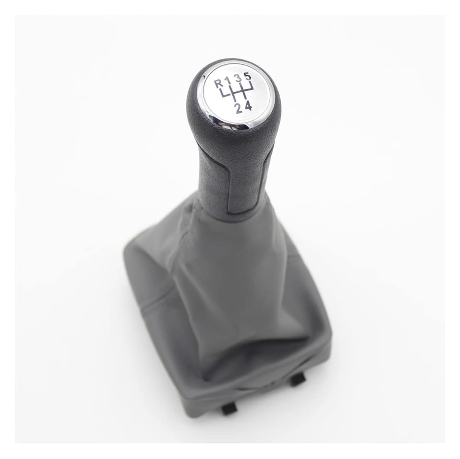 FNCVTM Car Gear Knob for VW for Polo 9N 9N2 for Sedan Gear Shift Knob Lever Shifter Gaiter Boot Cover Collar