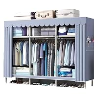 Amazon.co.jp: 洋服を掛けるための大きなワードローブクローゼット