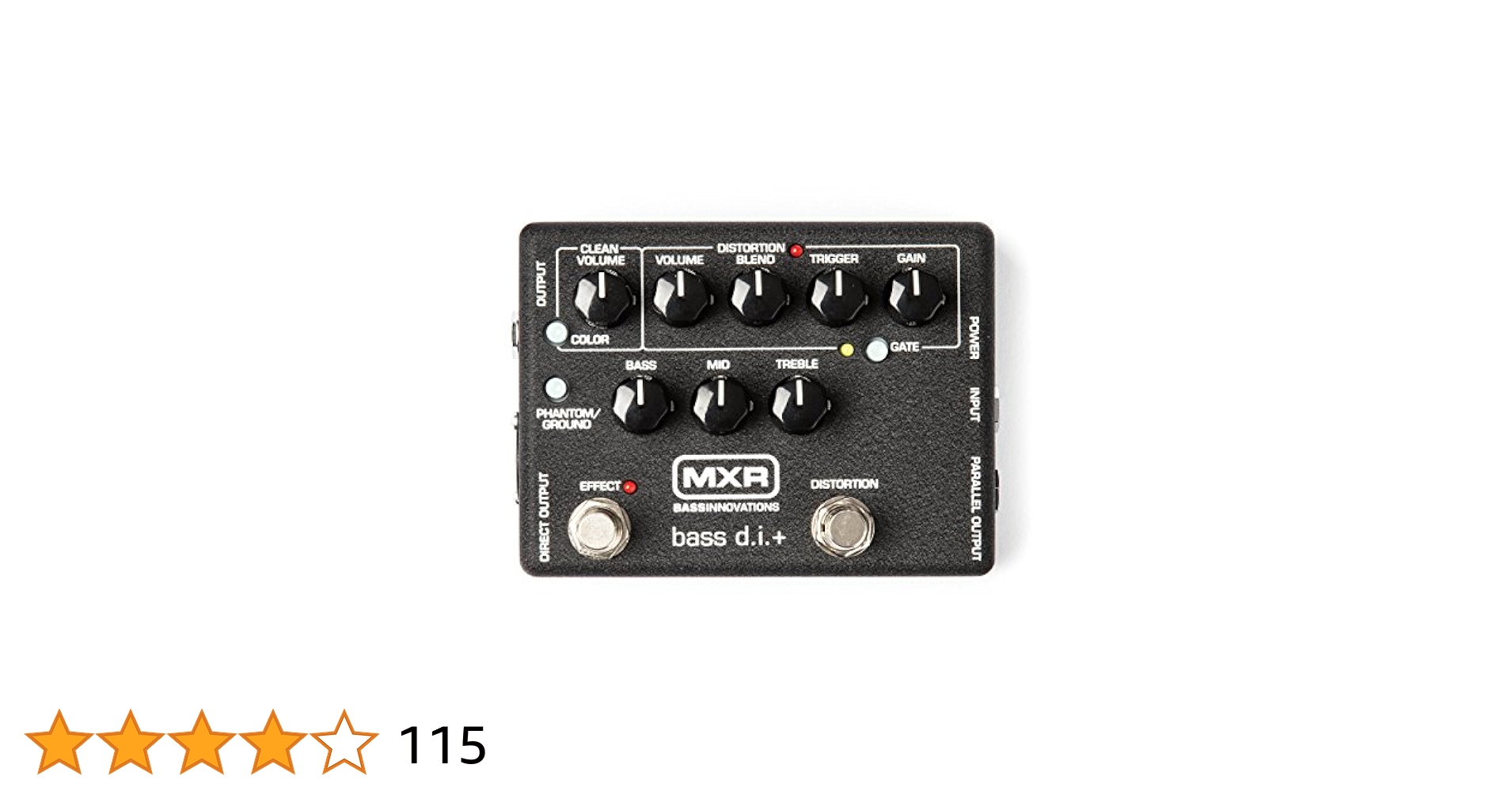 値下げ交渉可能 MXR BASS DI+ ベース用DIペダル 値下げ交渉可能