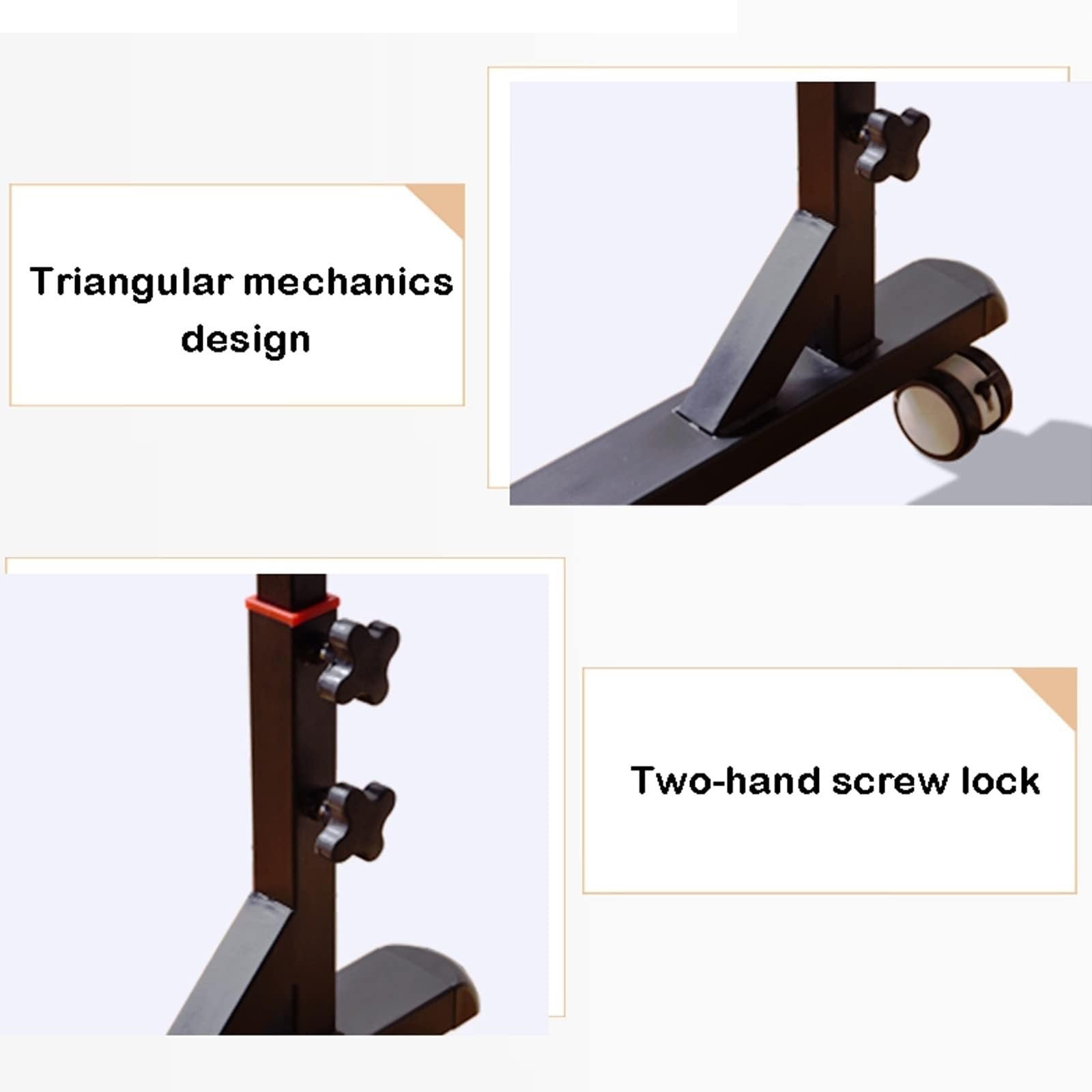 THEGA Soporte De TV Rodante con Ruedas - Soporte para TV LCD con Simulador De Carreras, Soporte De Suelo Móvil para Monitor, Altura Ajustable, para TV De Menos De 55 Pulgadas