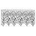Heritage Lace Woodland 60-Inch Wide by 30-Inch Drop Tier, White