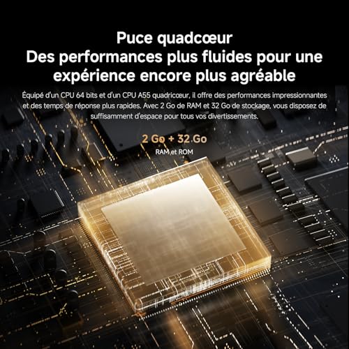 XIAOMI TV F Pro 55, 140 cm (55 Pouces), 4K UHD QLED, Smart TV, Fire TV, Contrôle Vocal Alexa, HDR10+, 60Hz avec 120Hz Game Boost Mode, MEMC, 2Go+32Go, Compatible avec AirPlay