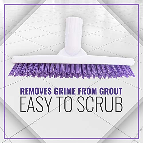 Fuller Brush Tile Grout E-Z Scrubber Complete - Lightweight Multipurpose Power Surface Scrubber & Cleaner Brush - Perfect For Cleaning Hard To Reach Areas #TOP4