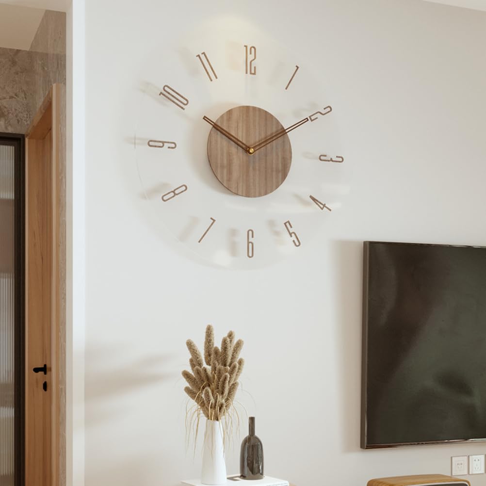 Horloge murale décorative sans bruit pour retrouver le calme à la maison