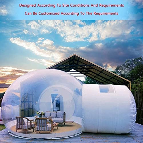 Carpa inflable transparente exterior para camping 3m diámetro miniatura 6