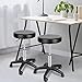 Nova Microdermabrasion Rolling Stool with Wheels Swivel Salon Stool Adjustable Drafting Tattoo Office Chair for Massage Bar Kitchen Spa Shop with Thick Cushion