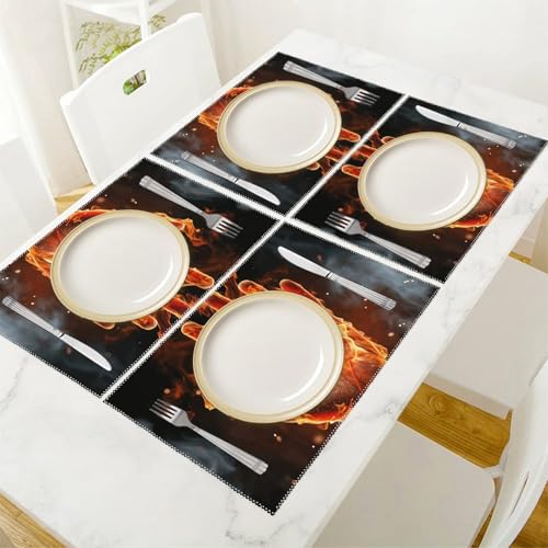 Sets de table résistants à la chaleur pour une décoration de fête réussie - 6