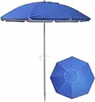Amazon.com: 7ft Beach Umbrella with Sand Anchor & Tilt, UPF