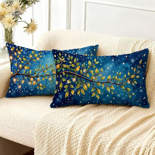 Housse coussin 50x70cm impermeable velours anti tache fermeture eclair - 3