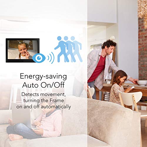 NIX Advance 10 Inch USB Digital Picture Frame - HD IPS Display, Auto-Rotate, Motion Sensor, Remote Control - Mix Photos and Videos in The Same Slideshow - Thumbnail 7