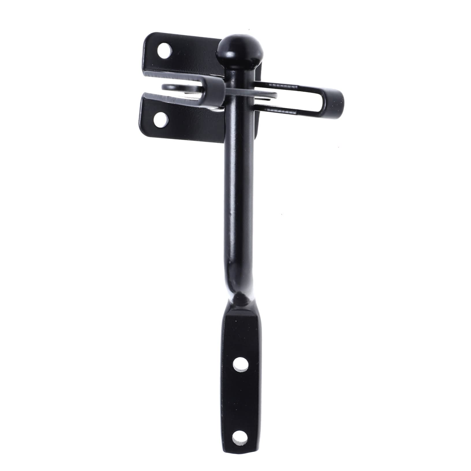 jojofuny 4pièces Verrou De Portail Acier Loquet De Serrage Automatique Pour Clôture Bois Installation Facile Et Pratique