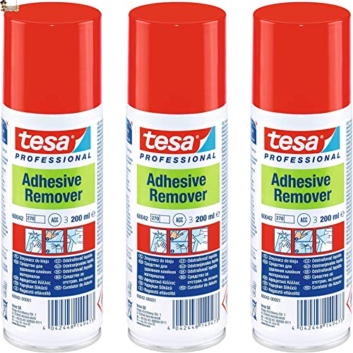 BricoLoco.com ¡¡¡Pack 3 uds.!!! Spray limpiador adhesivos y pegamento profesional. Eliminador quita restos pega, pegatinas, etiquetas y adhesivo en general. (3)