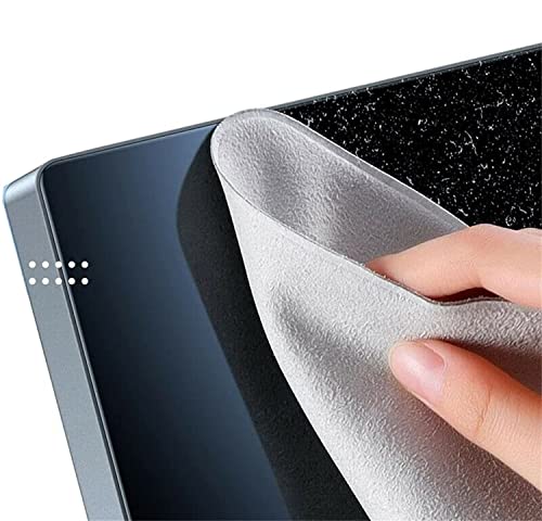 MISHUO 2Pcs Microfiber Cleaning Cloth, Glasses Cleaning Cloth, Efficient Cleaning Polishing Cloth Screen Wipe Cloth Anti-Grease Wipe Rag, for Phones, Glasses, Screens, Other Delicate Surfaces Cover