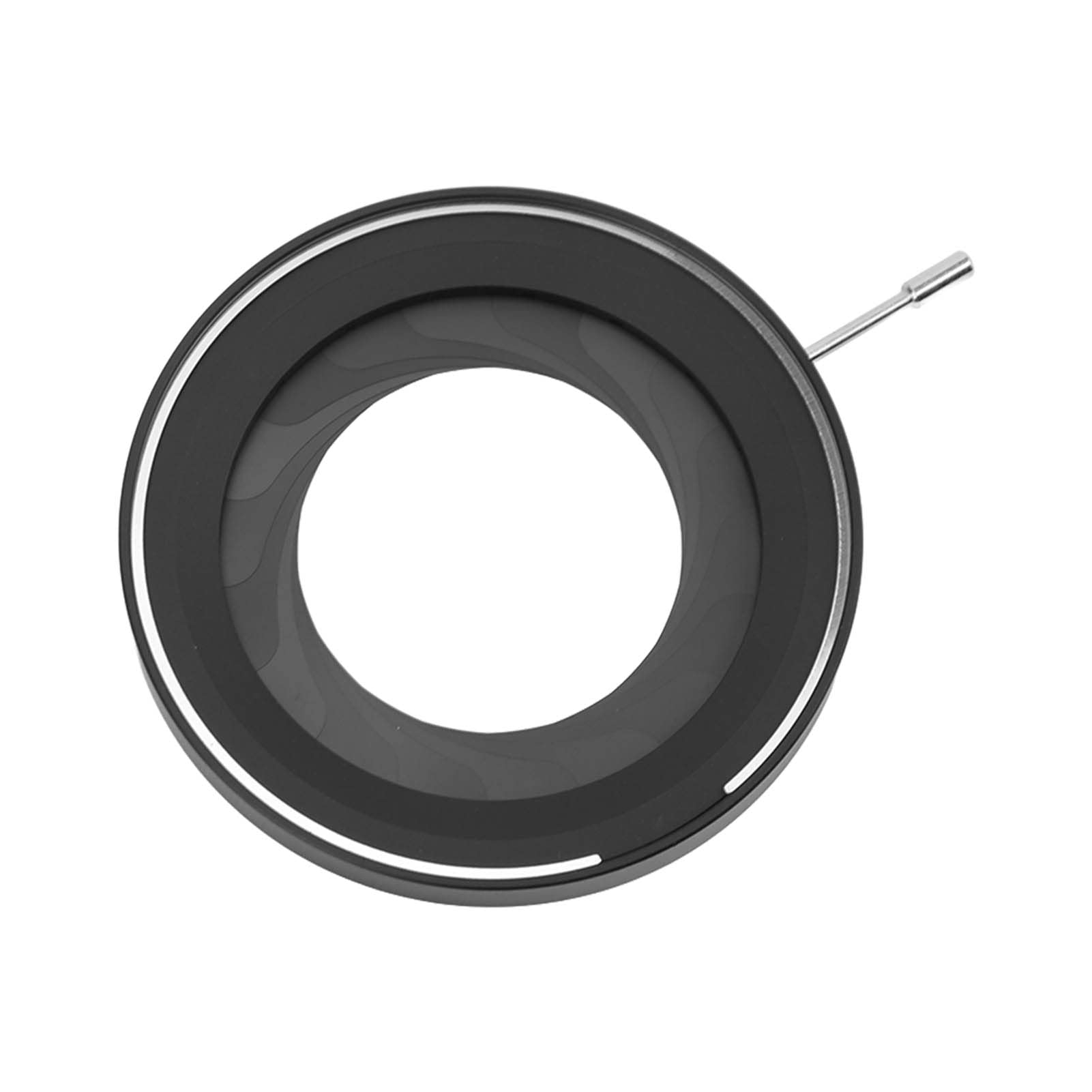 Raguso Diaphragme d'ouverture, diaphragme d'ouverture d'iris mécanique Compact, diamètre extérieur de 82 mm, poignée Ferme, Fonctionnement en Alliage d'aluminium pour Appareil Photo