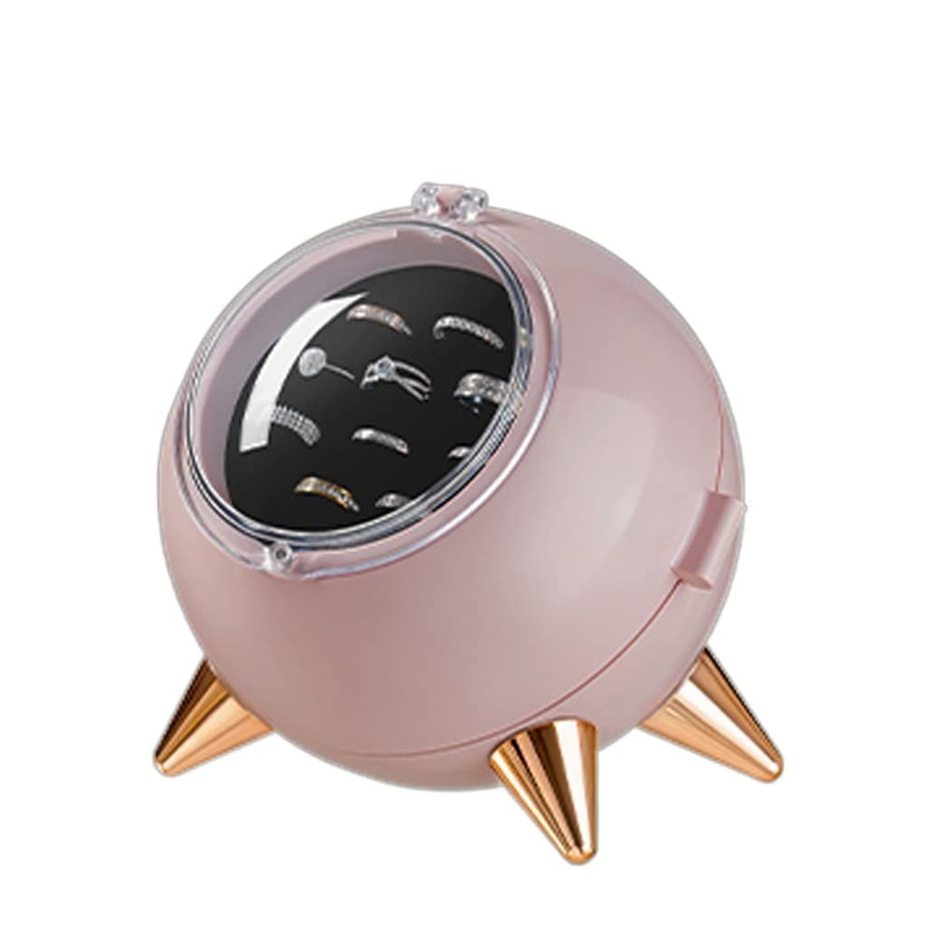 Schmuckbox Schmuckkästchen Schmuckschatulle Kreative kleine Schmuckschatulle 3-Tiere Reise Schmuck Organizer Portable Schmuck Fallboxen for Ohrring-Accessoires Geschenk Schmuckkasten ( Blue : Bronze )