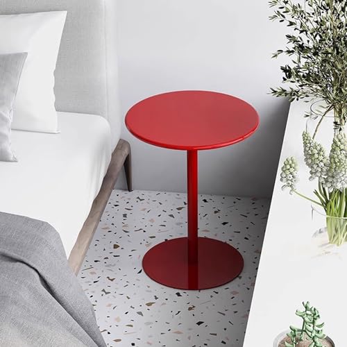 Mesa de comedor de metal alta de diseño moderno para salón 3