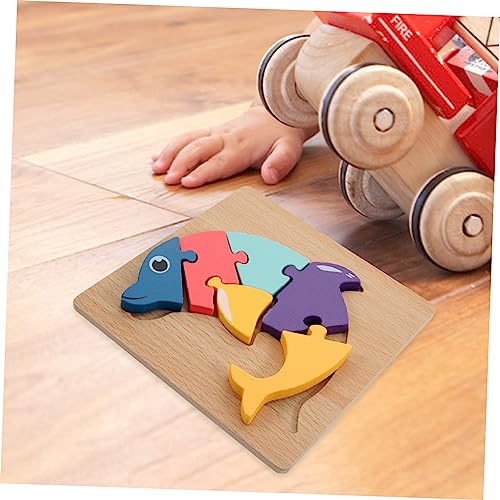 Puzzle éducatif en bois pour tout-petits pour occuper bébé intelligemment - 3