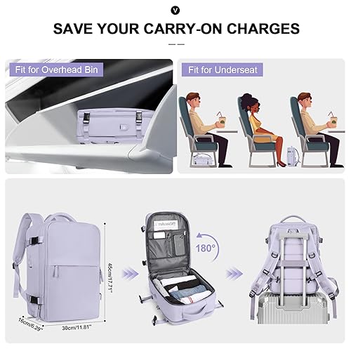 Image of Backpack For Women Men Travel Bag Watreproof Hiking Backpack College Laptop Backpack