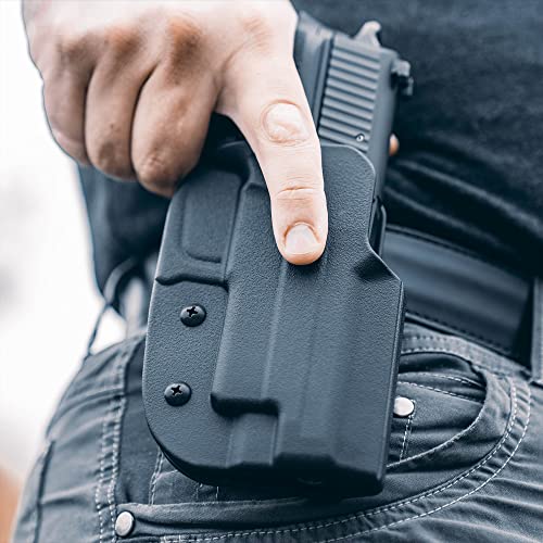 Cz 75 Sp-01 Owb Holster - Usa Made - Fits Cz 75 Spo1 - Outside Waistband Open Carry (Right Hand) - Signature Owb Holster By Blade-Tech Holsters #TOP2