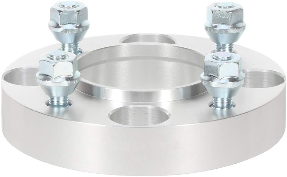 ECCPP 2PCS 4x110 Wheel Spacers 4 Lug 1 inch 25mm 4x110mm to 4x110mm 74mm 10x1.25 for Bear Tracker Big Bear Bruin Kodiak Rhino 2009-2014 for Grizzly 350 450 550 700