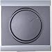 Produktbild Kopp 803815089 Malta Dimmer mit Druck Wechsel (Phasenanschnitt) RL400VA Silber-anthrazit