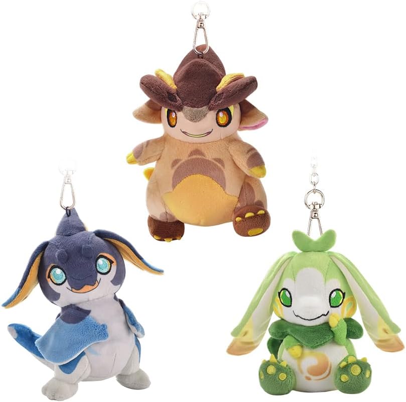 GENSHIN IMPACT Natlan Saurian Plushie Keychain - Image 7