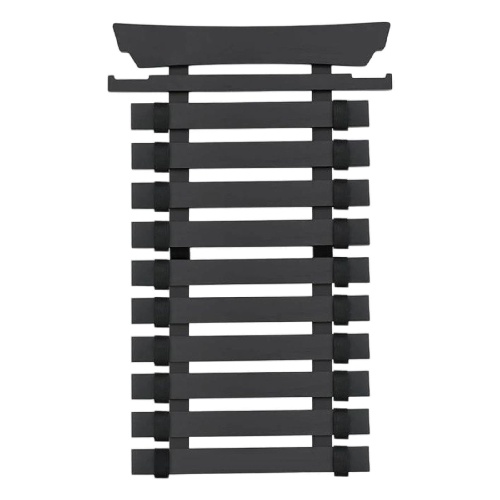 Organizador de Madera para Cinturones de Karate y Taekwondo, Montado en Pared