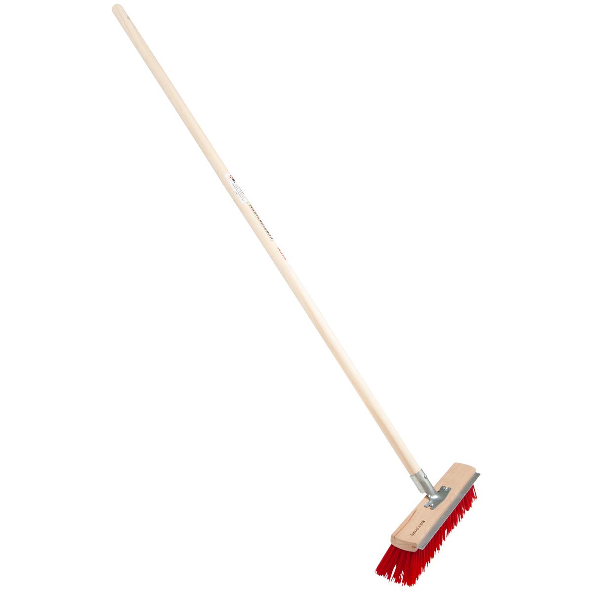 SHW-FIRE Set: Laubbesen mit 22 Zinken und Straßenbesen mit Kratzkante | Für Garten- & Reinigungsarbeiten | Laub rechen & Wege säubern | Besen mit 40 cm Kratzkante für hartnäckigen Schmutz
