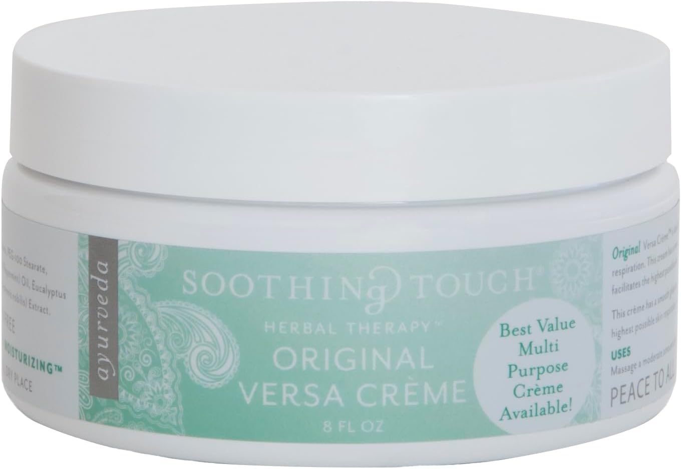 Soothing Touch Versa Creme Original, 8 Ounce