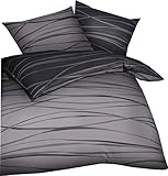 bei panoptikum24 im Set Kaeppel 4-TLG. 4-teilig von panoptikum24 Mako-Satin Bettwäsche mit Reißverschluss 135x200 80x80 (1022 Zinn)