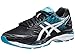 ASICS Men's Gel Nimbus 18 Running Shoe, Black/White/Island Blue, 9.5 M US
