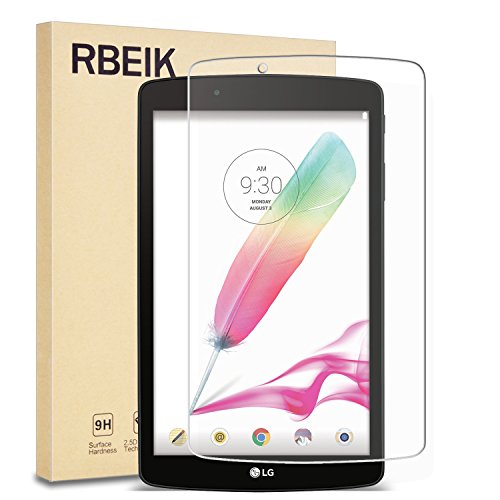 LG G Pad F 8.0 2nd Gen/G Pad II 8.0 HD Screen Protector, RBEIK Premium 9H Hardness Tempered Glass Screen Protector for LG G Pad F 8.0 1st Gen / 2nd Gen (AT&T AK495 / T-Mobile V496 / UK495 / V498) LG G Pad F 8.0 2nd Gen/G Pad II 8.0 HD Screen Protector, RBEIK Premium 9H Hardness Tempered Glass Screen Protector for LG G Pad F 8.0 1st Gen / 2nd Gen (AT&T AK495 / T-Mobile V496 / UK495 / V498)
