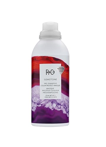 RCo Máscara protectora de color prechampú con piedras preciosas Conserva el color del cabello la vibración la hidratación y la suavidad Vegana