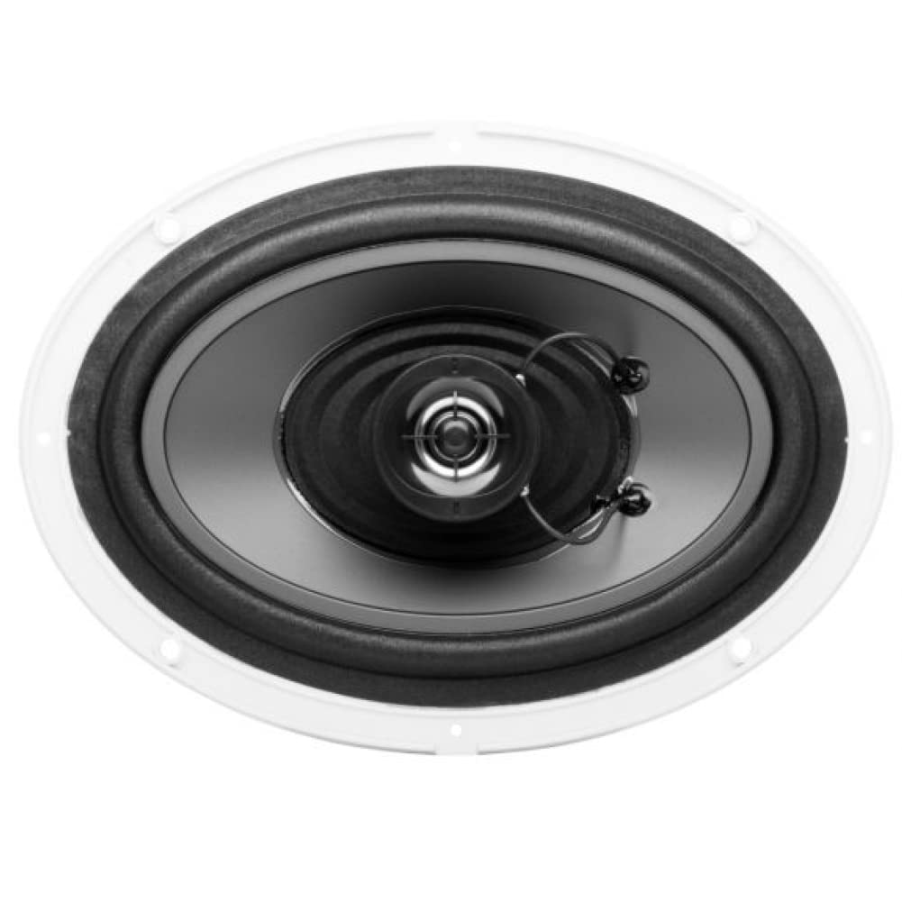 KIT SET PER BOSS AUDIO SYSTEMS MR690 ovali 2 vie 6 x 9 15 x 23 cm 175 watt rms 350 watt max 4 ohm impermeabili mare piscina barca hotel, a coppia + accessori omaggio