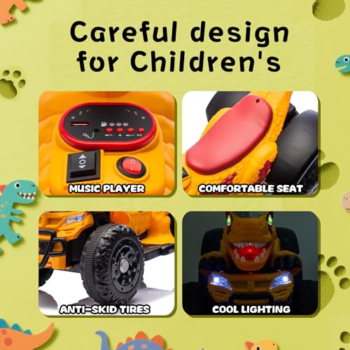 Okybaby Dinosaur Electric ATV