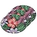 susiyo Vintage Tropical Floral Leaves Scrub Sponges Multi-Use Scrubbing Sponge for Cleaning Kitchen Washing Dishes & Bathroom (Set of 3)