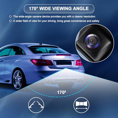 Image of 95760-A7000 Rear View Backup Camera Replacement for Kia Forte Sedan 2014 2015 2016 1.8L / 2.0L L4 Back Up Camera Replaces# ‎95760A7000, KI1960114