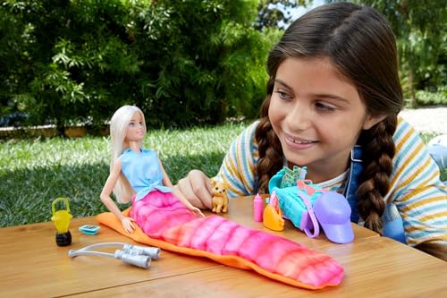 image for Barbie Doll and Accessories, It Takes Two “Malibu” Camping Doll wi