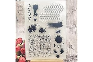 Joyful Honeycomb Stamp: A Buzzing Addition to Your Crafting Arsenal