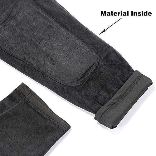 FERNIDA Heated Pants USB Electric Thermal Heating Trousers Cold-Proof Bottom Men/Women(Battery Not Included) (Black, Large) - Thumbnail 5
