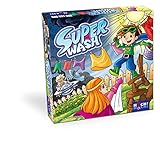 Welchem Superheld es gelingt, die meiste Wäsche aufzuhängen, bevor der böse Dr. Cloud Regen schickt, gewinnt