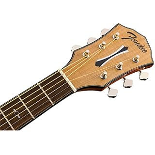 Fender Guitare acoustique Auditorium FA-345CE – Touche en palissandre – Naturel - Les Beatles, Paul McCartney, John Lennon, RIngo Starr, George Harrison Fender Guitare acoustique Auditorium FA-345CE - Touche en palissandre - Naturel – Image 6
