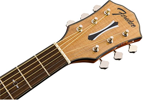 Fender Guitare acoustique Auditorium FA-345CE – Touche en palissandre – Naturel - Les Beatles, Paul McCartney, John Lennon, RIngo Starr, George Harrison Fender Guitare acoustique Auditorium FA-345CE - Touche en palissandre - Naturel – Image 7