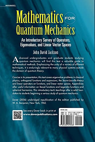 Mathematics for Quantum Mechanics: An Introductory Survey