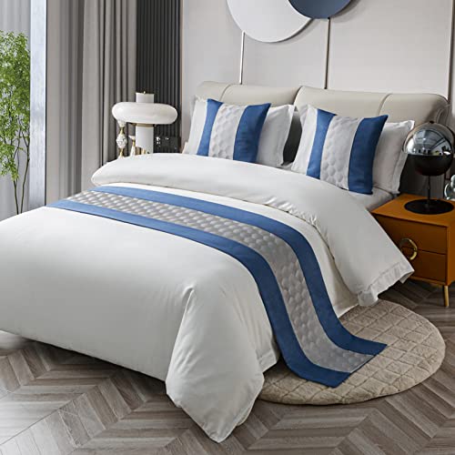 Bed Runners Scarves High-End Bedding Protector Bed Flag Bed Tail Pad Decoration Strip Modern Minimalist Hotel Luxury Bedspread King Double King Size #TOP4