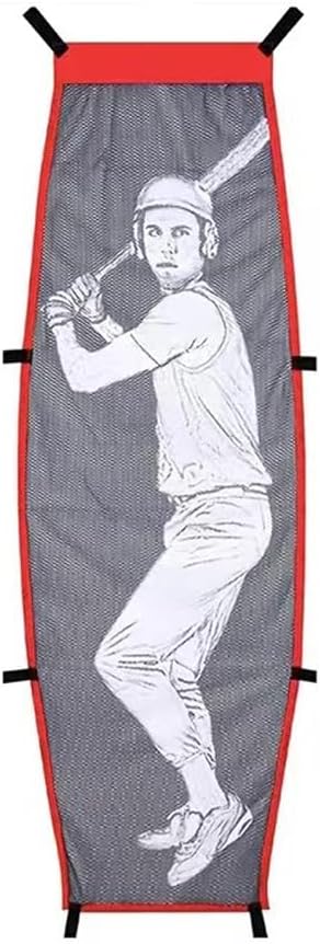 Baseball Softball Batter Dummy,Adjustable Baseball Pitching net,Improve Pitching Accuracy, Baseball Equipment for Pitching, Safely Train Throwing